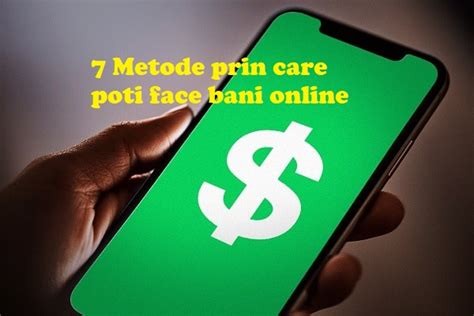 bani din poze|21 metode prin care poti face bani